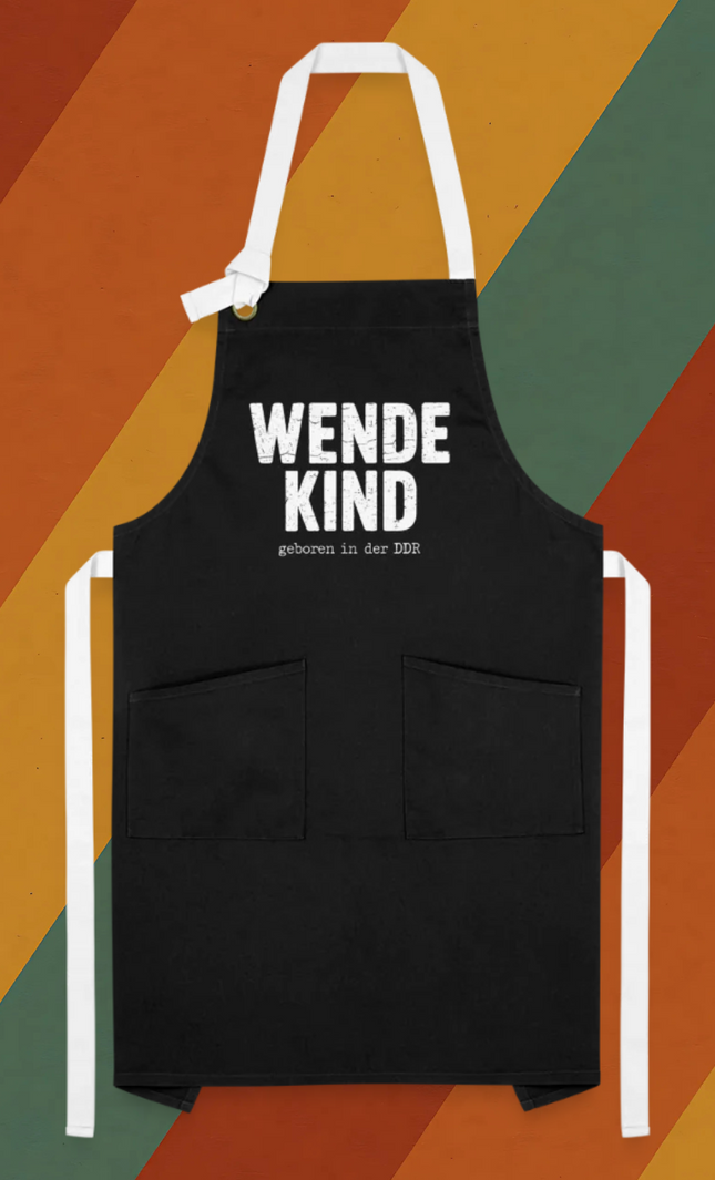 DDR Küchenschürze Wendekind