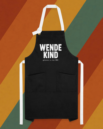 DDR Küchenschürze Wendekind