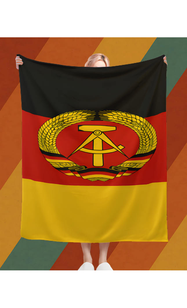 Kuscheldecke Flaggen-Design