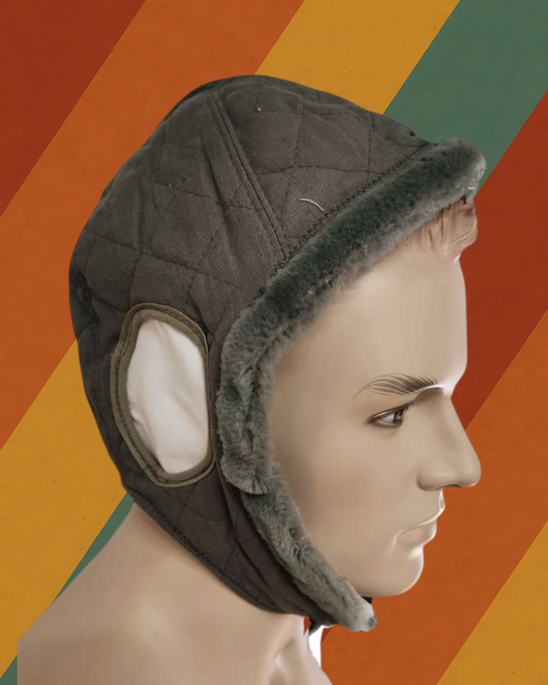 NVA Kopfhaube – gesteppt (gebraucht)