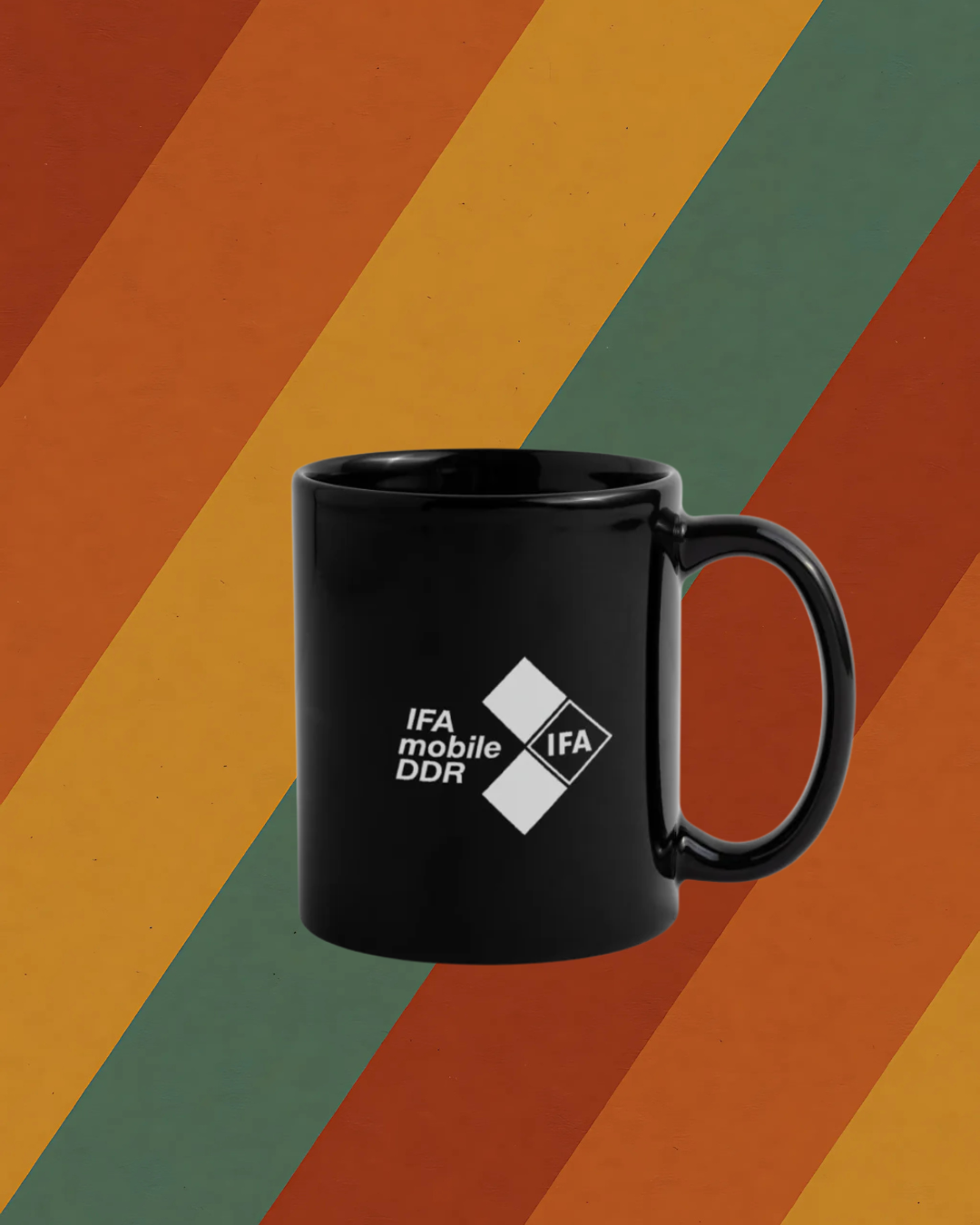 IFA Tasse DDR – IFA Mobile Logo in Weiß