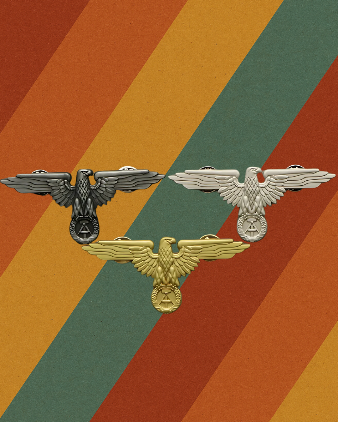 DDR Anstecker Adler