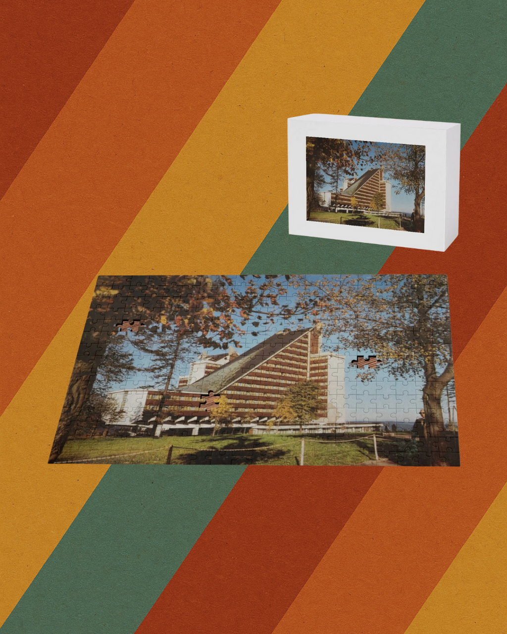 DDR Puzzle FDGB Erholungsheim