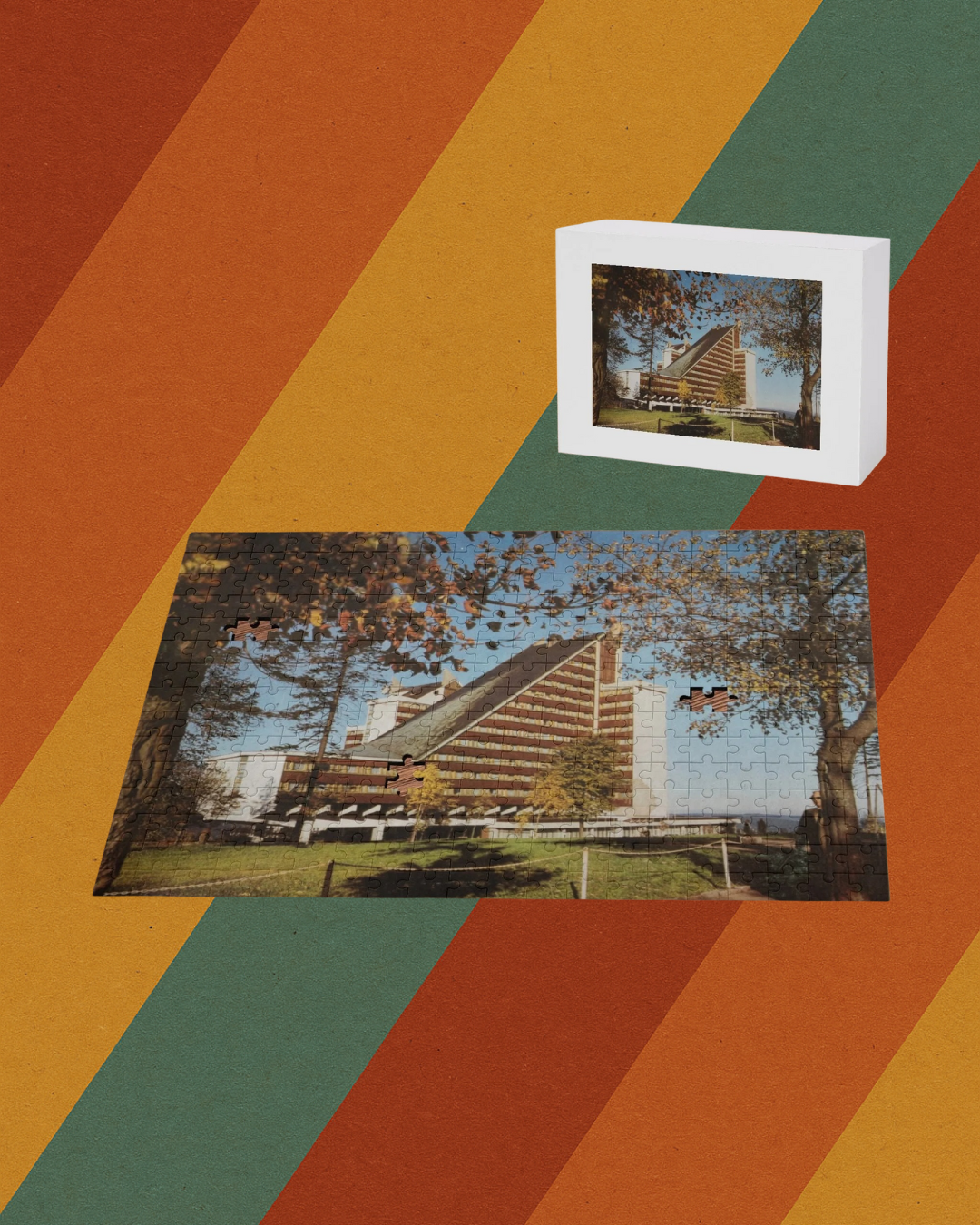 DDR Puzzle FDGB Erholungsheim