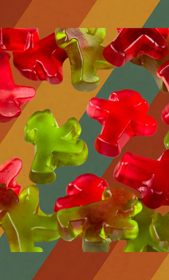 Ampelmännchen Fruchtgummis 40er