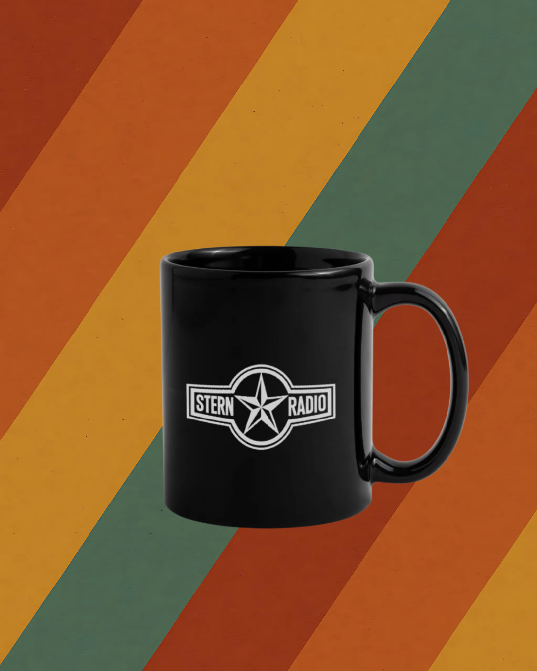 Tasse Stern-Radio – Funkstille war gestern