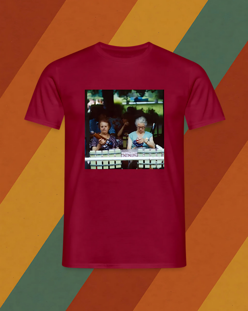 DDR Rentnerinnen T-Shirt – Kaffee, Kuchen, klare Haltung