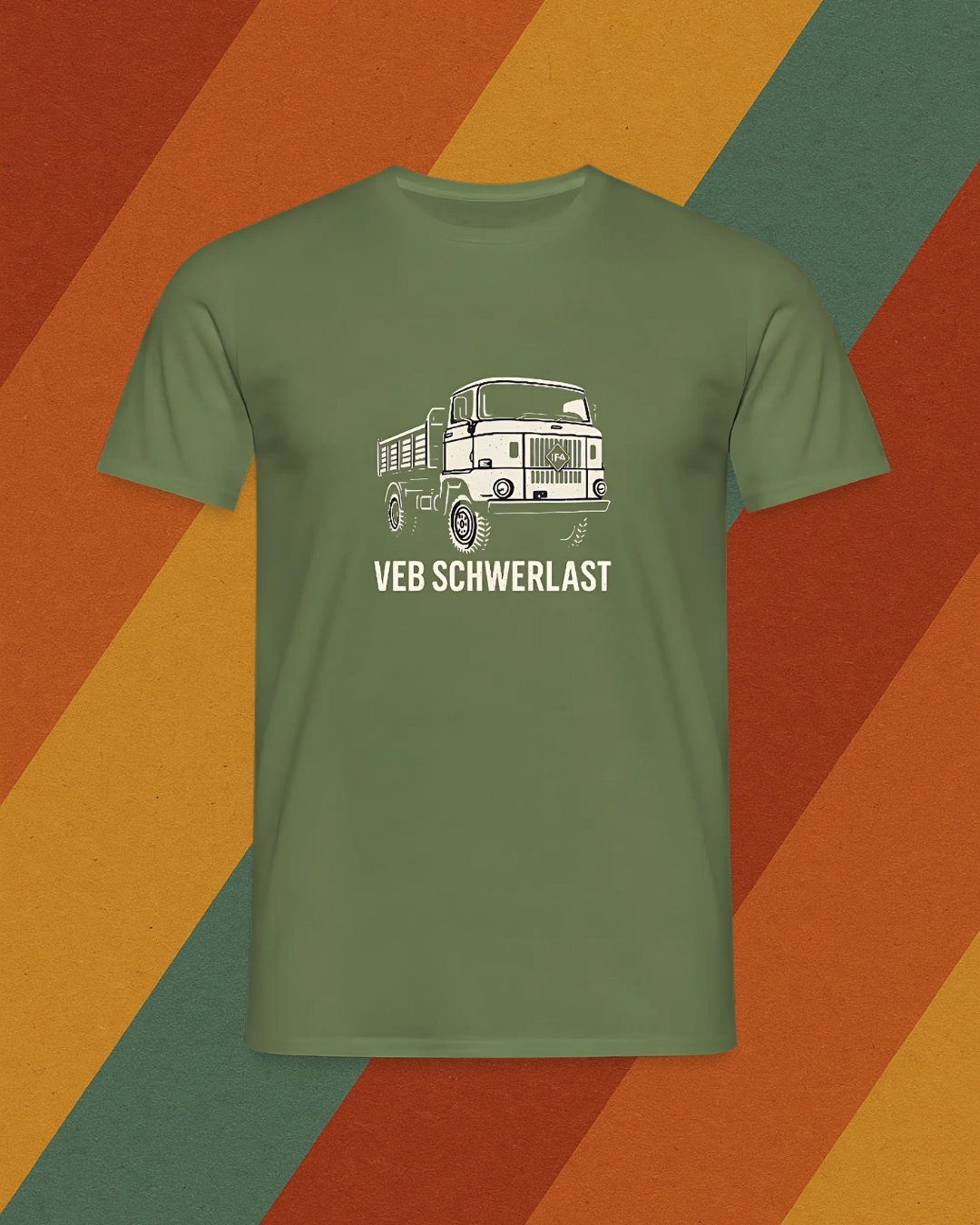 VEB Schwerlast T-Shirt – IFA LKW Kultdruck für DDR-Fans