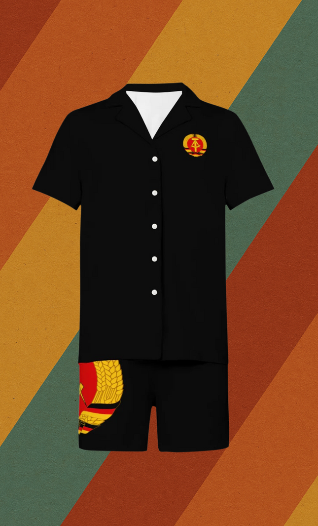 DDR Kurzarm-Freizeithemd