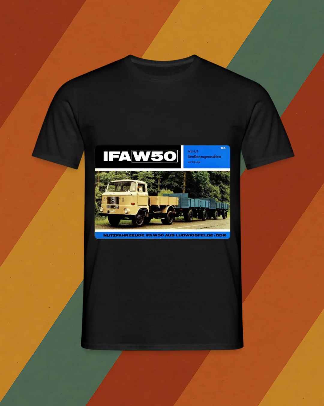 🚛 IFA W50 – Nutzfahrzeug-Kult auf Stoff
