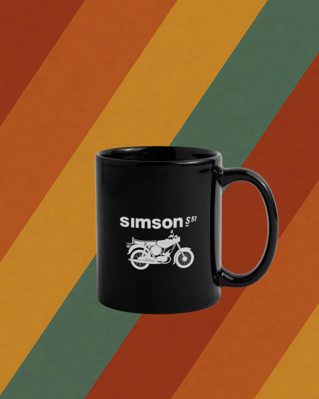 Simson S51 Tasse – Kult-Moped aus der DDR auf Keramik verewigt
