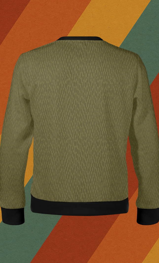 Strichtarn Pullover Armee