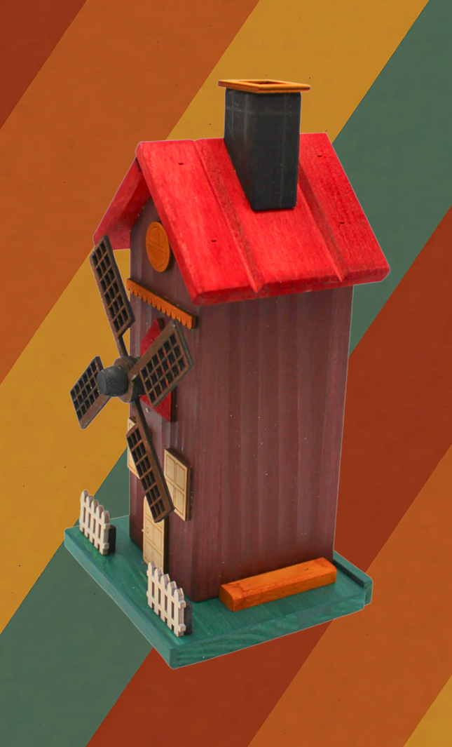 Räucherhaus Windmühle – XL Holzkunst