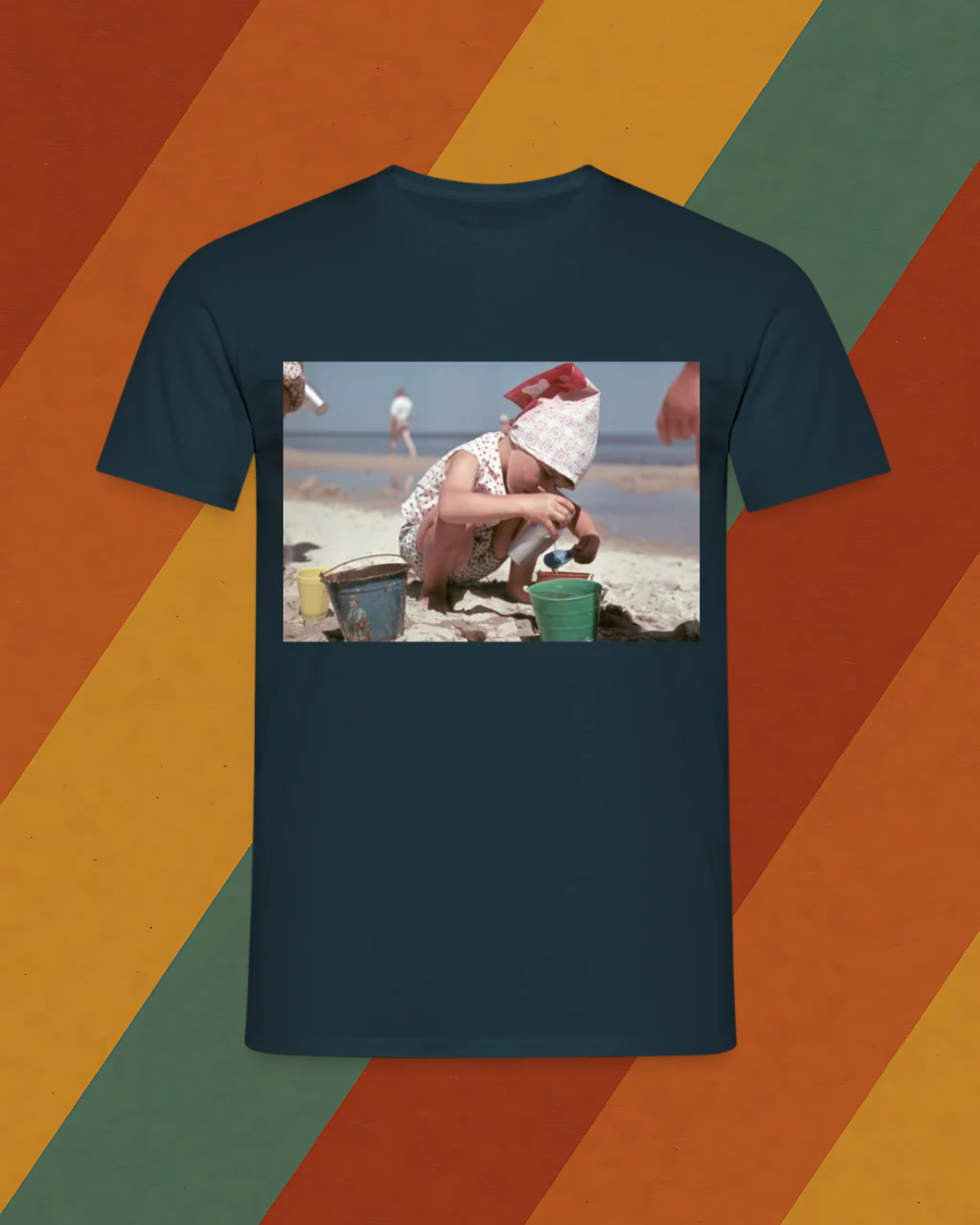 DDR T-Shirt – Sandkastenkind an der Ostsee