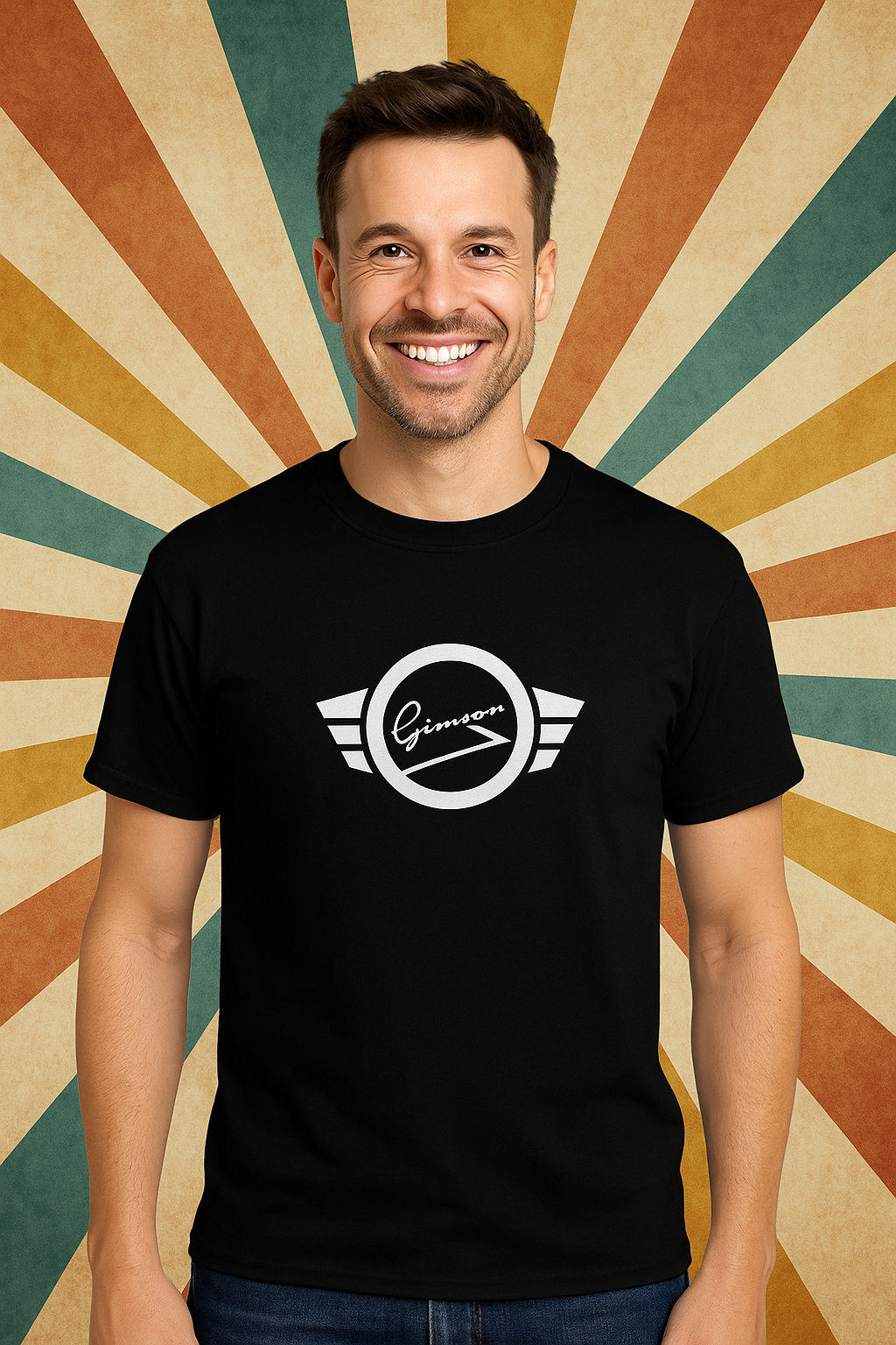 Simson S51 Herren T-Shirt mit DDR Kultmoped Logo