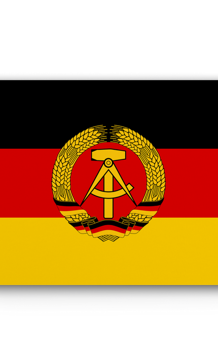 Wandposter Flagge auf Leinwand