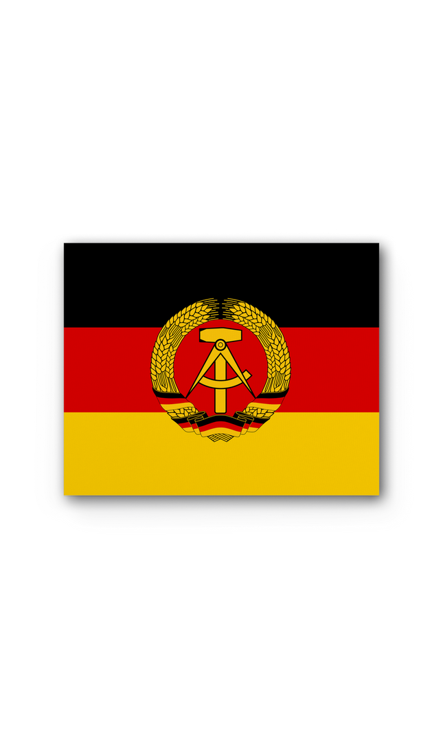 Wandposter Flagge auf Leinwand