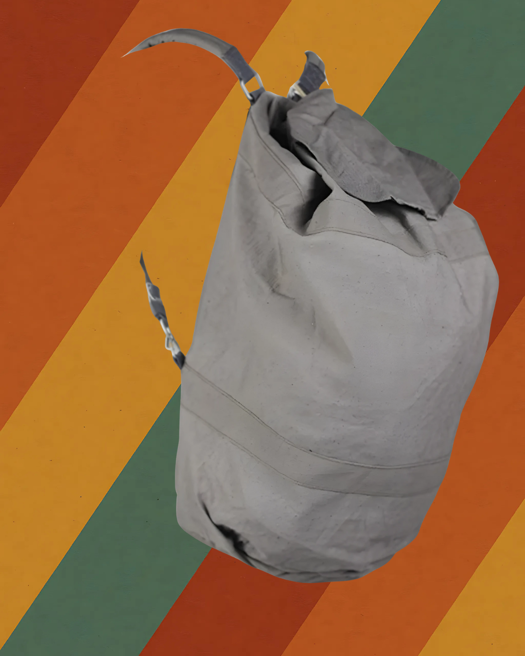 NVA Seesack – grau (gebraucht) Sammlerstück