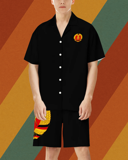 DDR Kurzarm-Freizeithemd