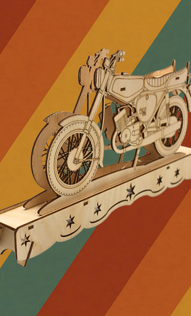 Ostalgie Schwibbogen Simson S51