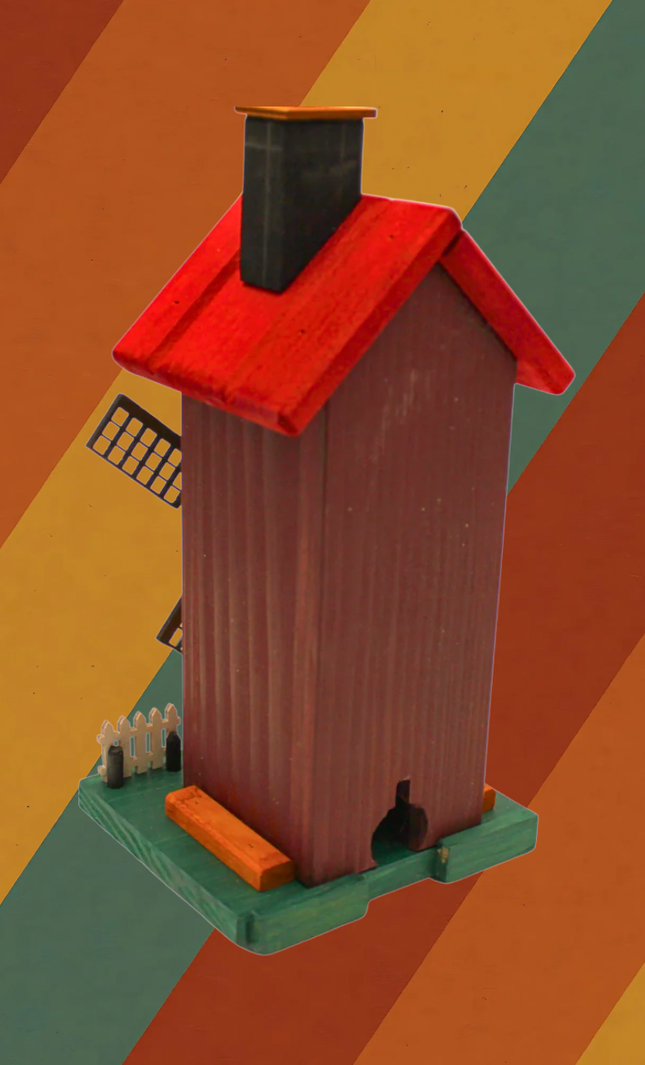 Räucherhaus Windmühle – XL Holzkunst