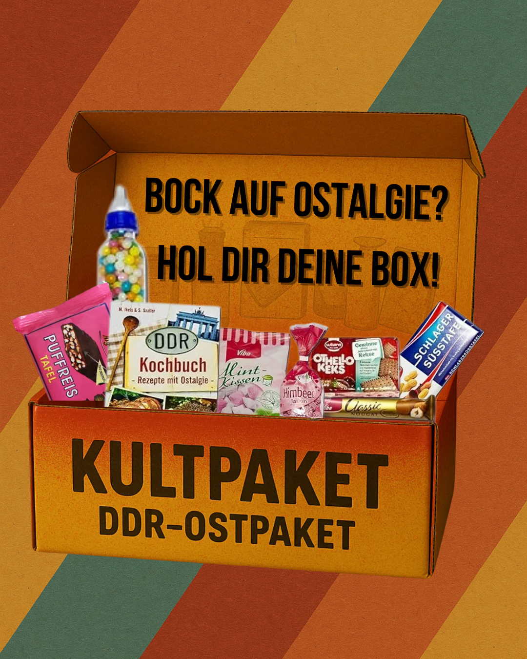 DDR Geschenkbox Ostalgie Set