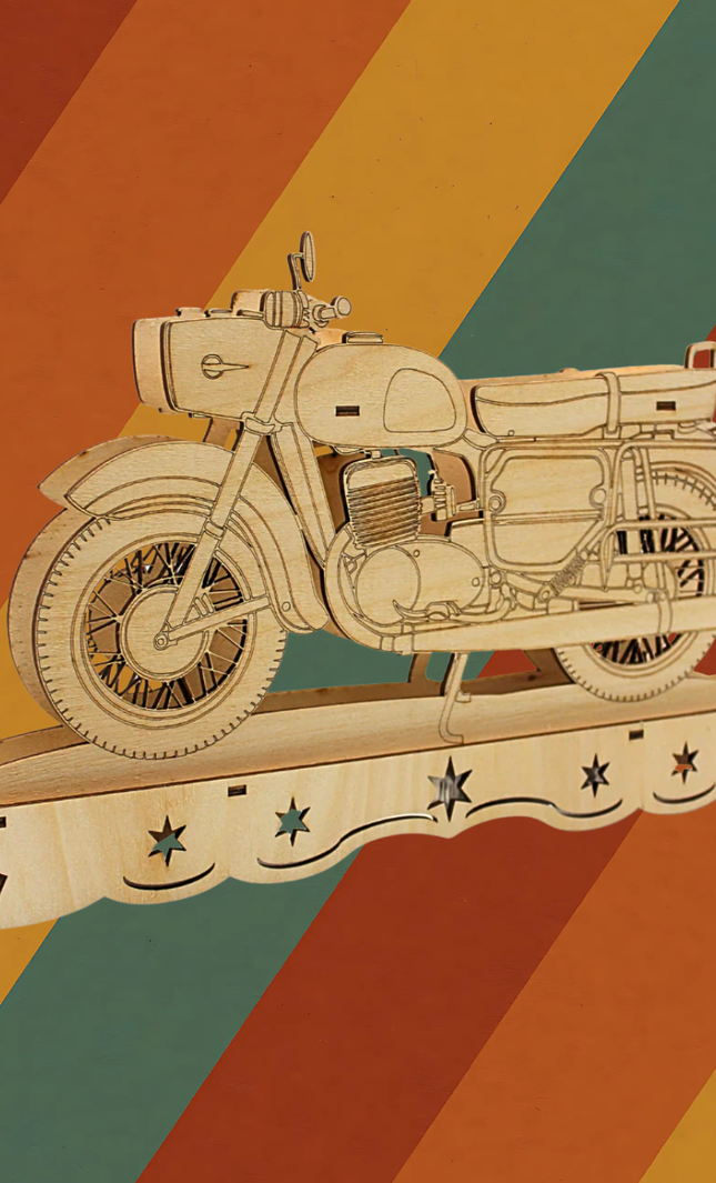 Ostalgie Schwibbogen MZ ES 250