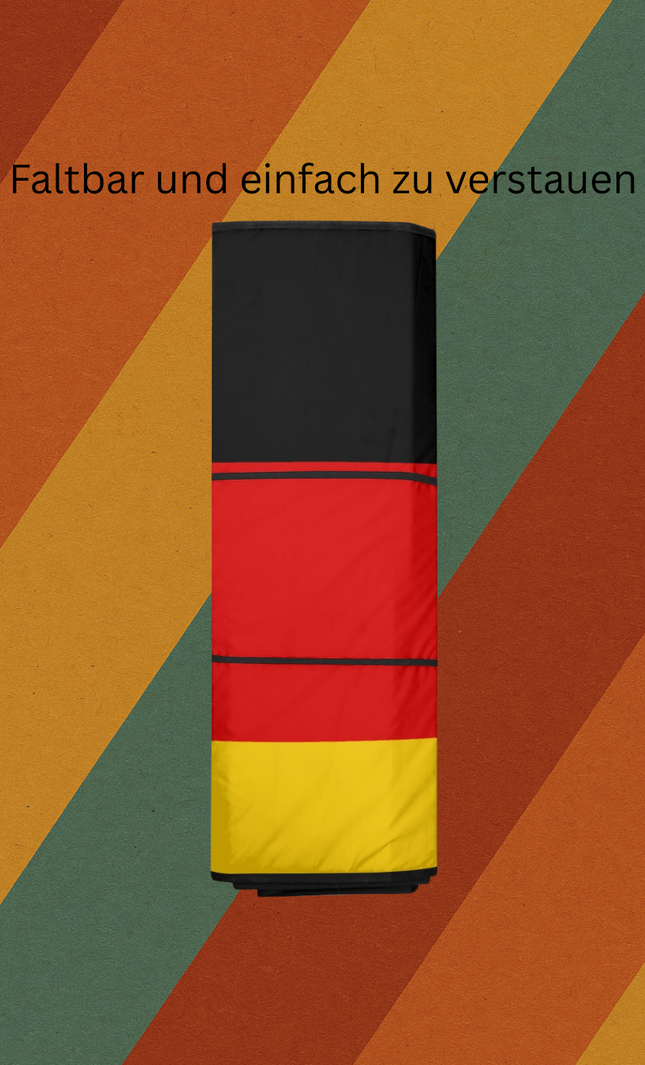 DDR Auto Schneeschutz mit Fahne