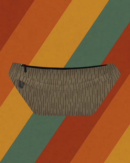 DDR Bauchtasche Strichtarn