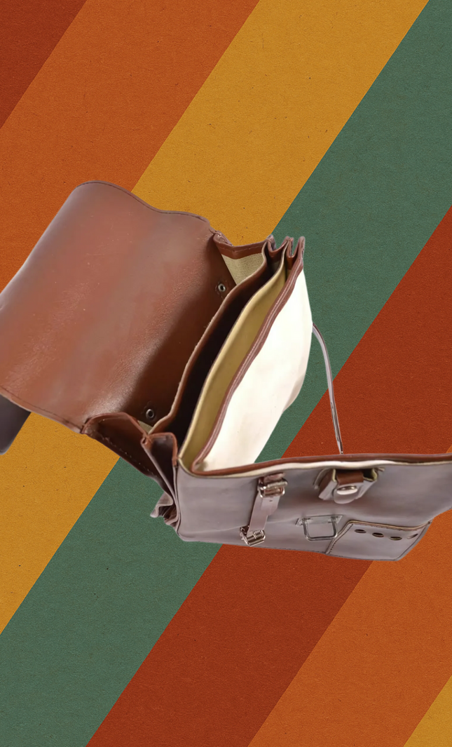 NVA Kartentasche – braun (gebraucht)