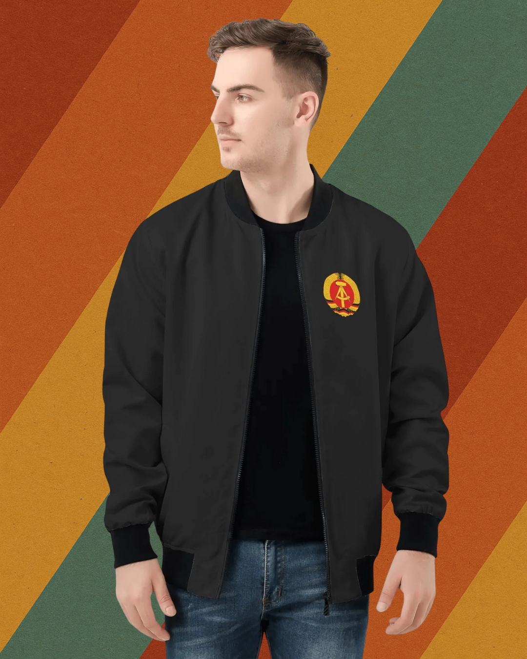 DDR Wappen Jacke