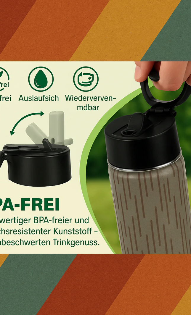 NVA Trinkflasche Strichtarn