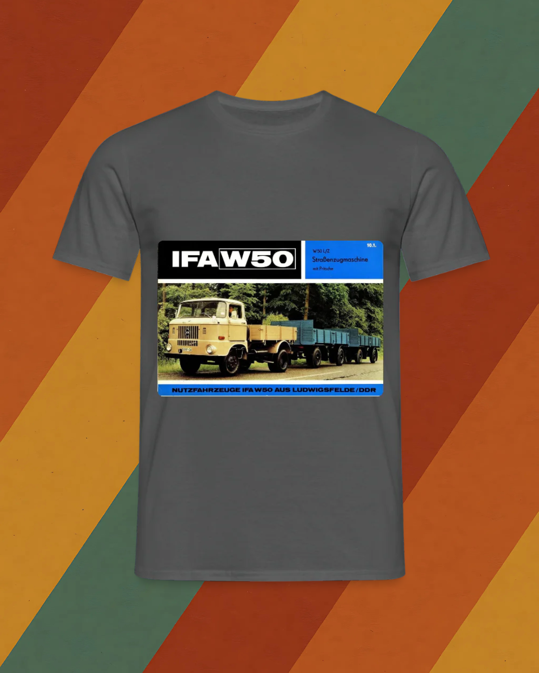 🚛 IFA W50 – Nutzfahrzeug-Kult auf Stoff