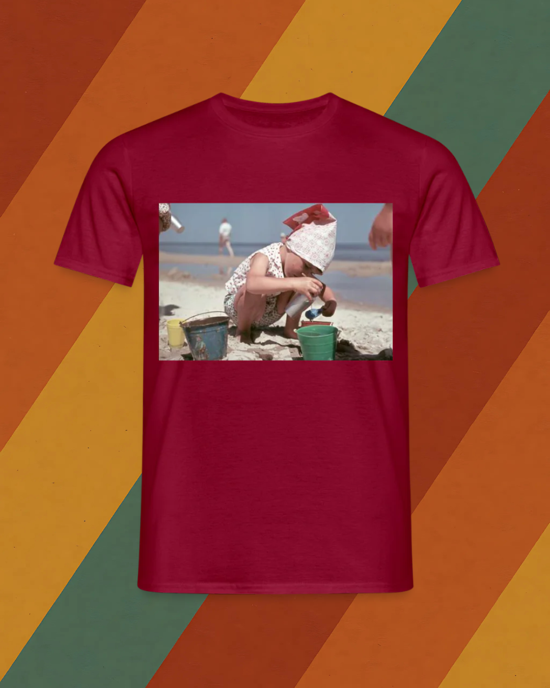 DDR T-Shirt – Sandkastenkind an der Ostsee