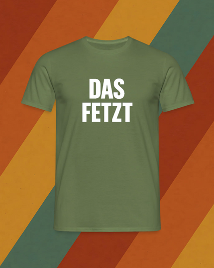 DDR T-Shirt – DAS FETZT Kultspruch aus dem Osten