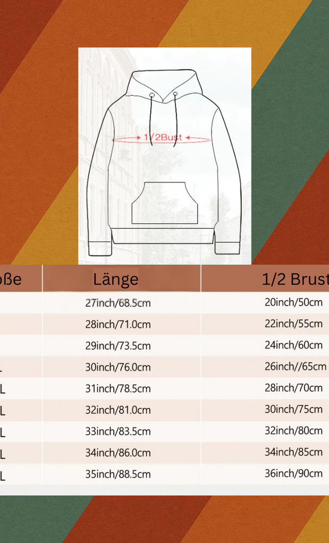 DDR Hoodie mit Flagge