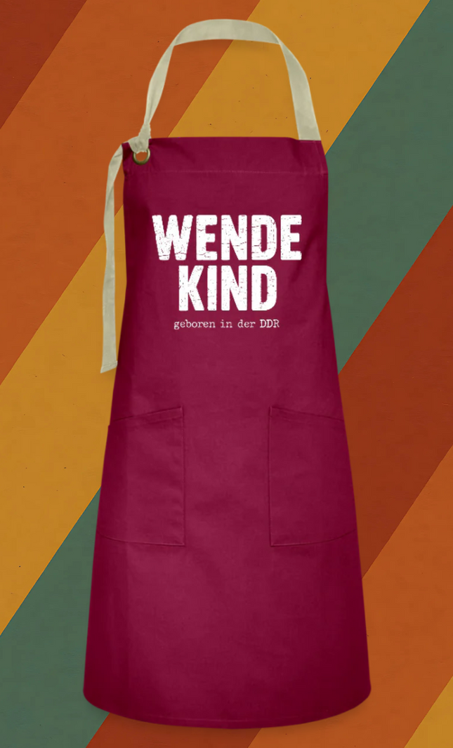 DDR Küchenschürze Wendekind