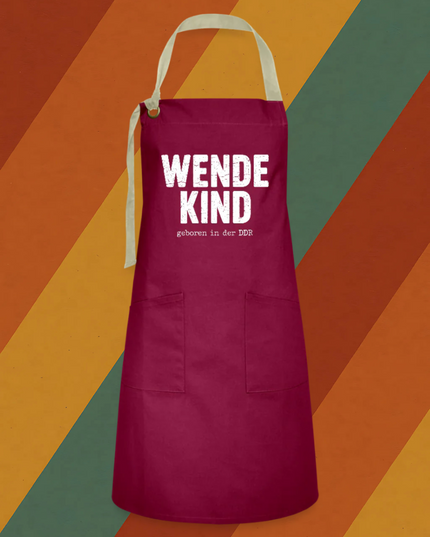 DDR Küchenschürze Wendekind