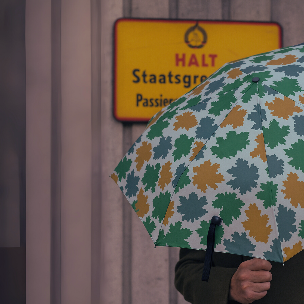 NVA Regenschirm – Flächentarn Design