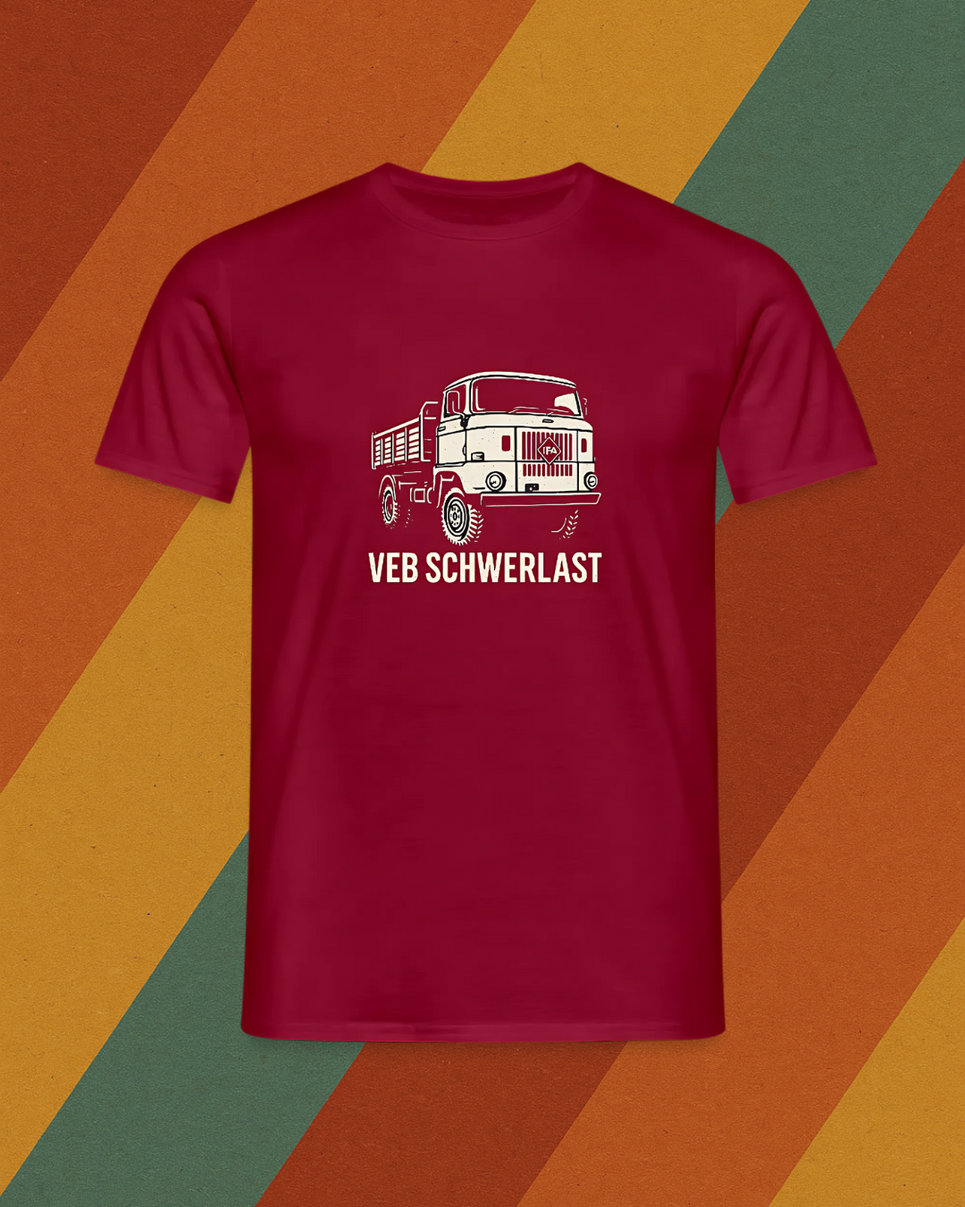 VEB Schwerlast T-Shirt – IFA LKW Kultdruck für DDR-Fans