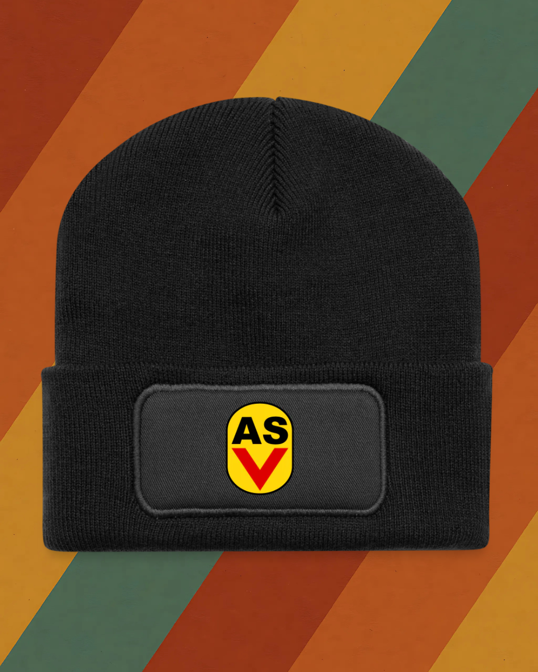 Recycelte Patch Beanie