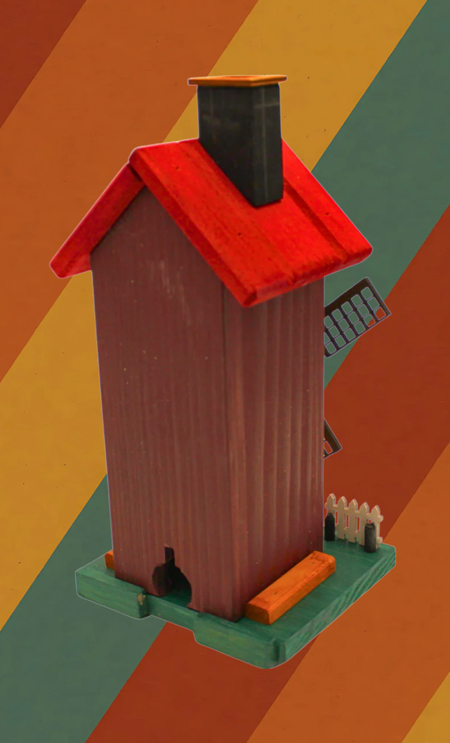 Räucherhaus Windmühle – XL Holzkunst