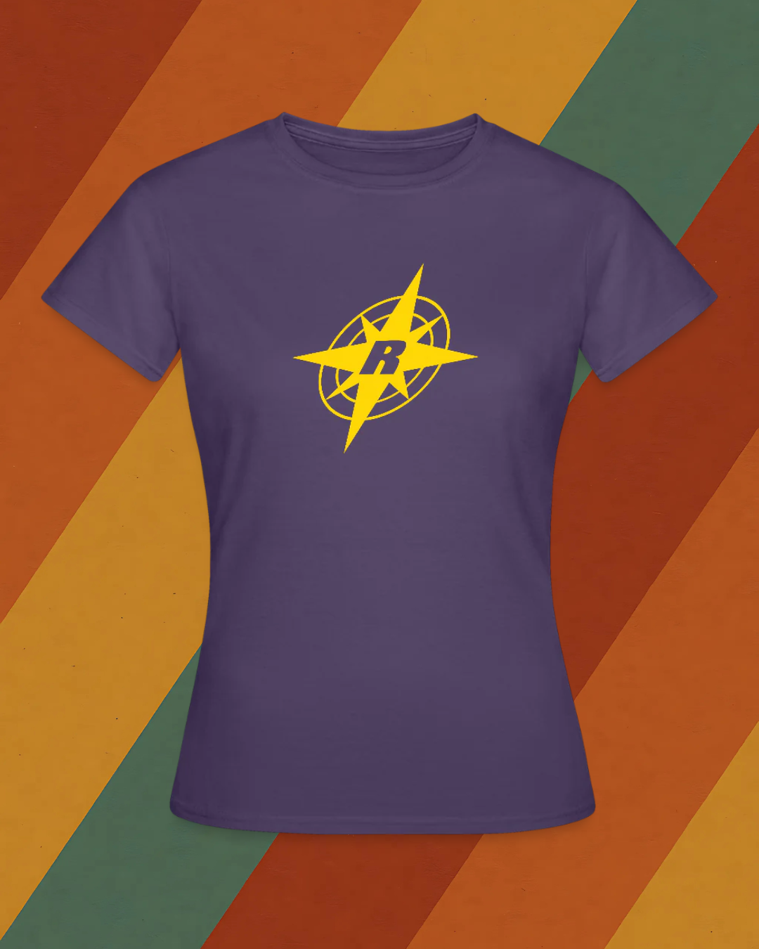ROBOTRON Damen T-Shirt im DDR Retro Design mit Kultlogo