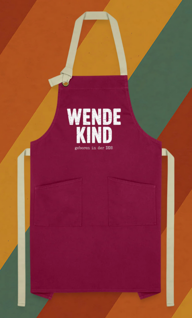 DDR Küchenschürze Wendekind