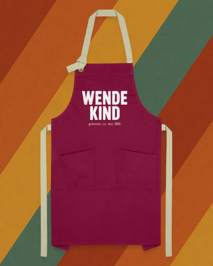 DDR Küchenschürze Wendekind