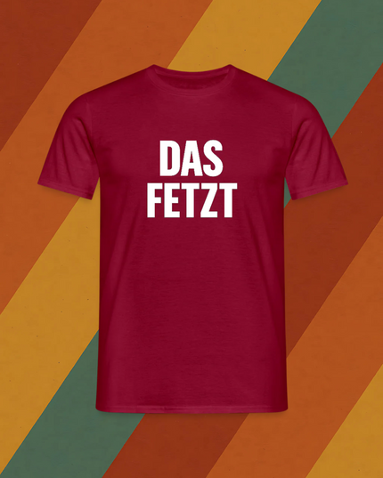 DDR T-Shirt – DAS FETZT Kultspruch aus dem Osten