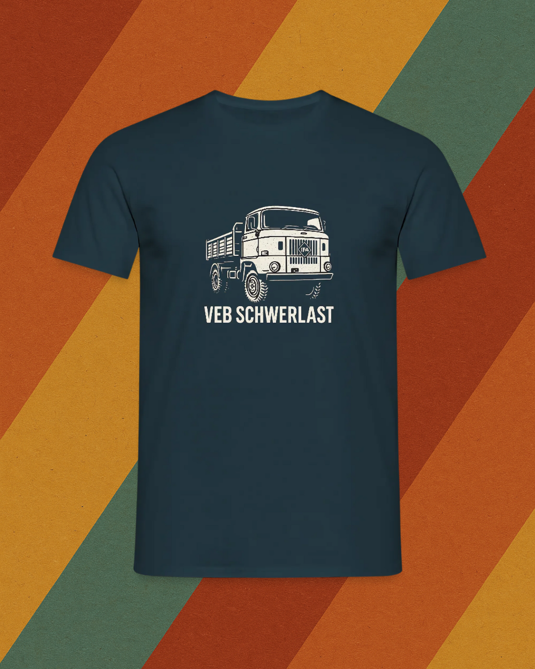 VEB Schwerlast T-Shirt – IFA LKW Kultdruck für DDR-Fans