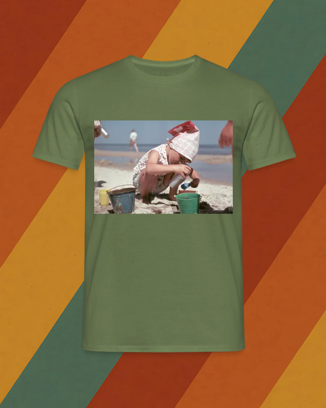 DDR T-Shirt – Sandkastenkind an der Ostsee