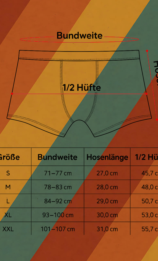 DDR Boxershorts – Mit nostalgischem Flaggen-Motiv