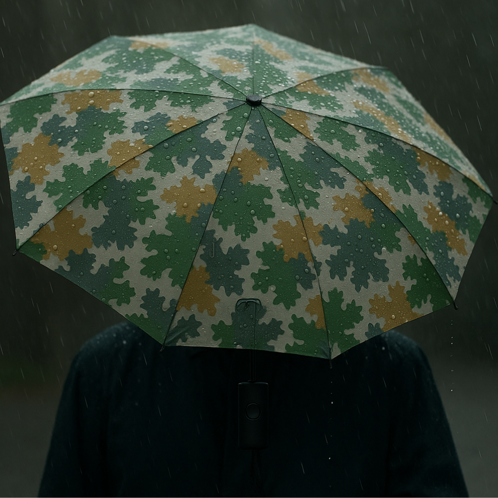 NVA Regenschirm – Flächentarn Design
